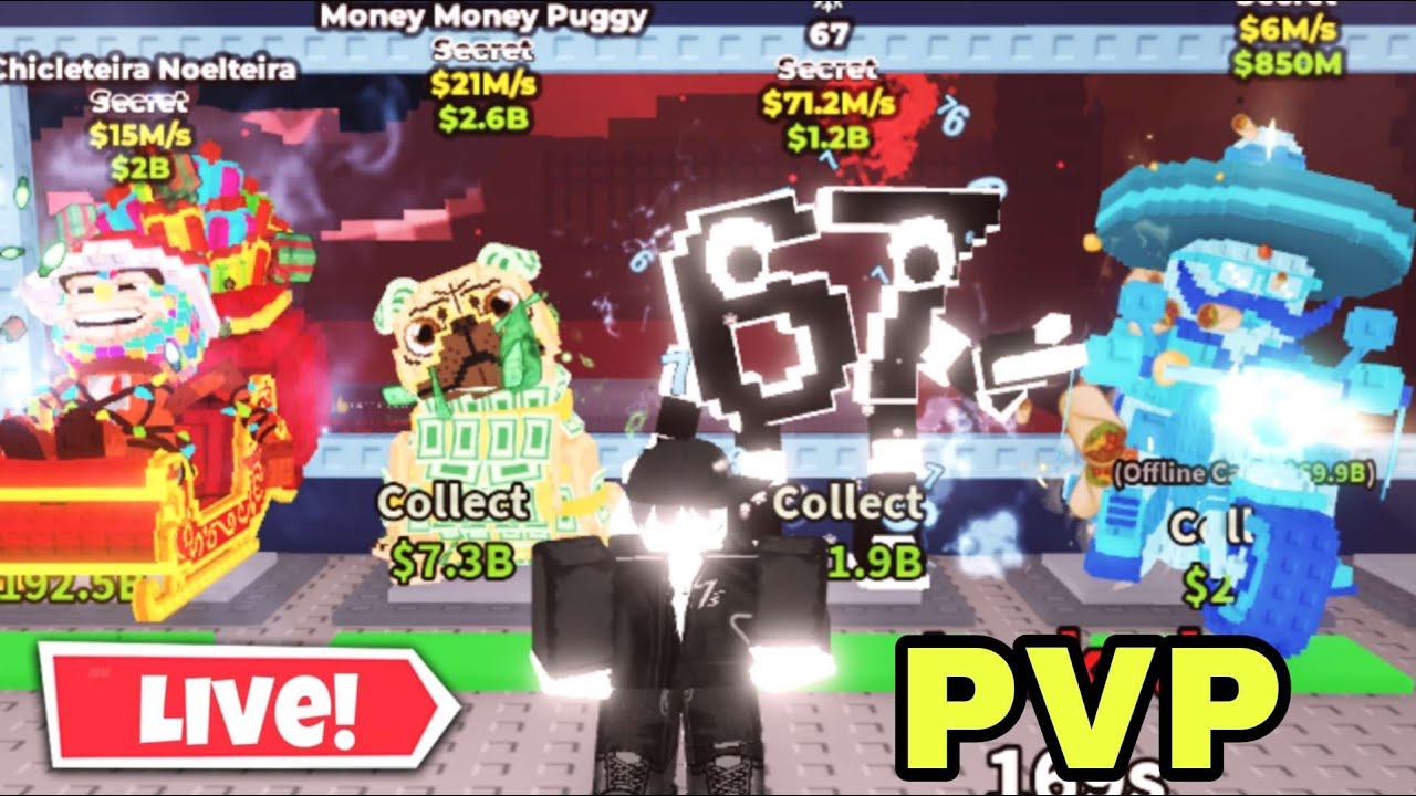 PVP AND TRADING Steal A Brainrot Shorts Roblox Giveaway MineNest 1770367690 Live 