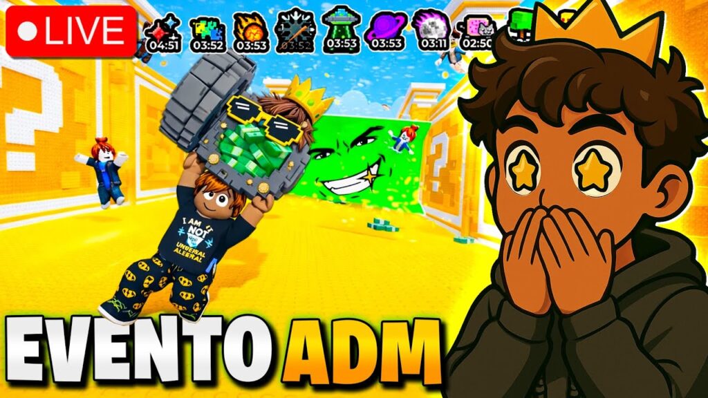 EVENTO FUJA do TSUNAMI para BRAINROTS | NOVA ATUALIZAÇÃO – ROBLOX 🔴 TEUX LIVE AO VIVO EVENTO FUJA do TSUNAMI para BRAINROTS | NOVA ATUALIZAÇÃO - ROBLOX 🔴 TEUX LIVE AO VIVO