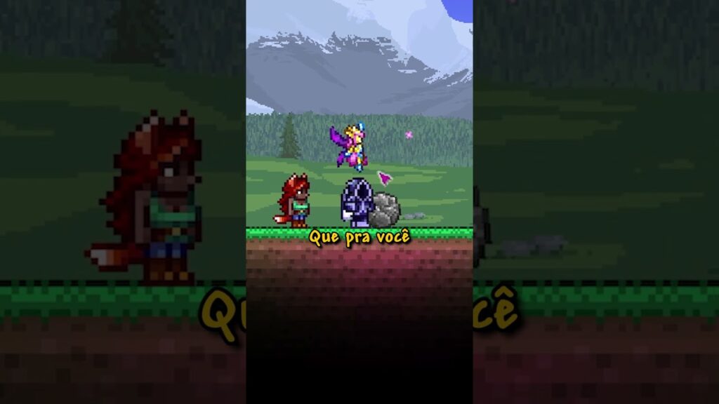 Agora dá pra ADOTAR uma PEDRA no Terraria!  #terraria #games #curiosidades #jogos #fyp