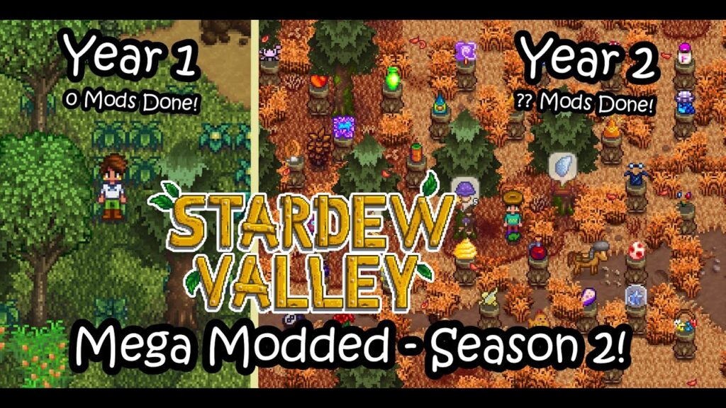 Stardew Valley with TOO MANY ITEMS! (And VOICE MOD)- Mega Modded – Season 2! Stardew Valley with TOO MANY ITEMS! (And VOICE MOD)- Mega Modded - Season 2!