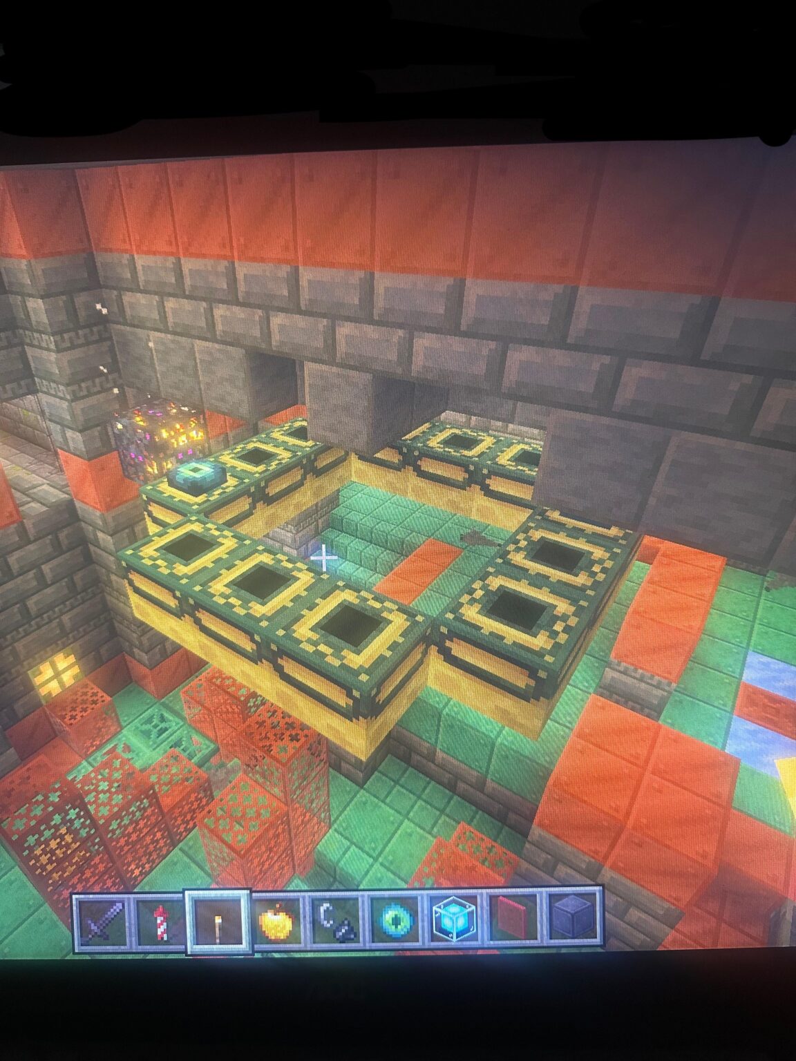 end portal in trial chamber.