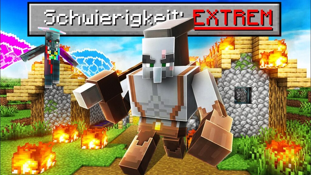 Minecraft, aber RAIDS sind EXTREM schwierig! Minecraft, aber RAIDS sind EXTREM schwierig!