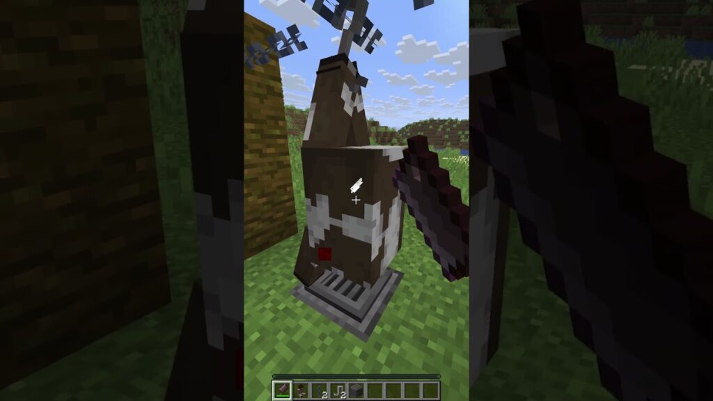if getting food was realistic in minecraft