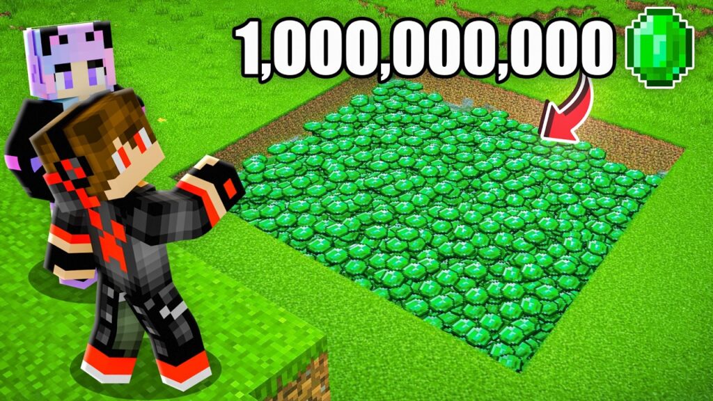 We Found 1,000,000 EMERALD in Minecraft! We Found 1,000,000 EMERALD in Minecraft!