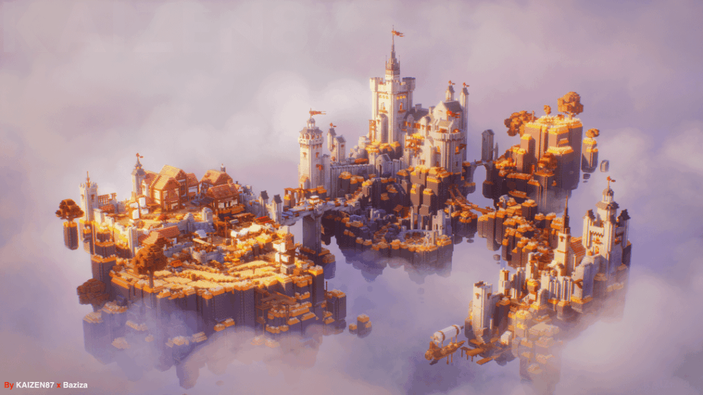 34 hours. One floating medieval kingdom above the clouds.