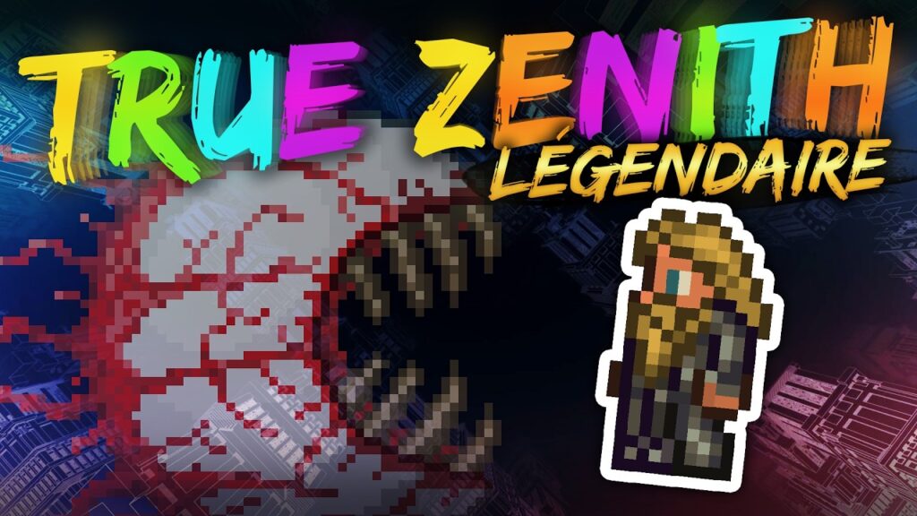 Le plus CHAOTIQUE des Défis… – Terraria True Zenith #01 Le plus CHAOTIQUE des Défis... - Terraria True Zenith #01