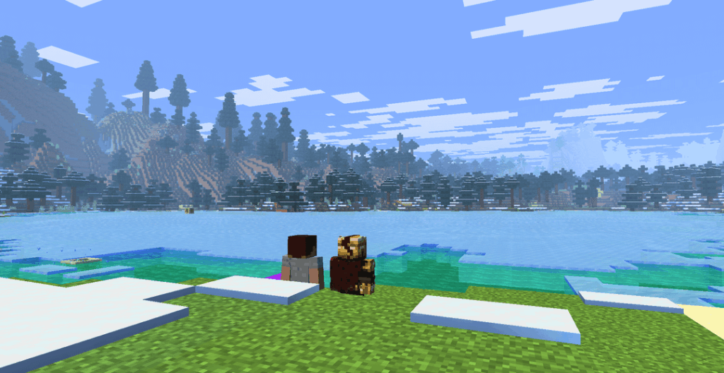 A large sulfur crater lake found by my friends A large sulfur crater lake found by my friends