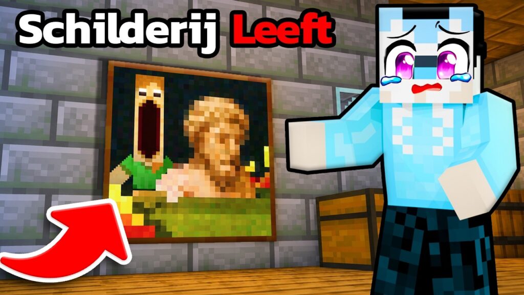 Dit Is Geen NORMAAL Schilderij in Minecraft… Dit Is Geen NORMAAL Schilderij in Minecraft…