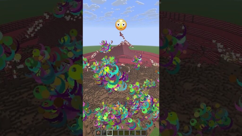 Will Villager Survive vs Million TNT Emoji Reaction #meme #shorts #minecraft