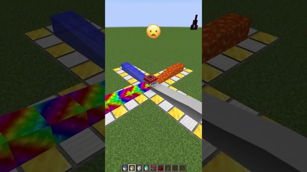 Absorbing Flowing Liquids vs Combined Emoji Reaction #shorts #meme #minecraft