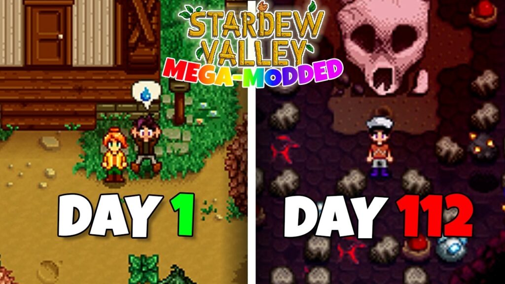 I played 100(+12) Days of MEGA-MODDED Stardew Valley