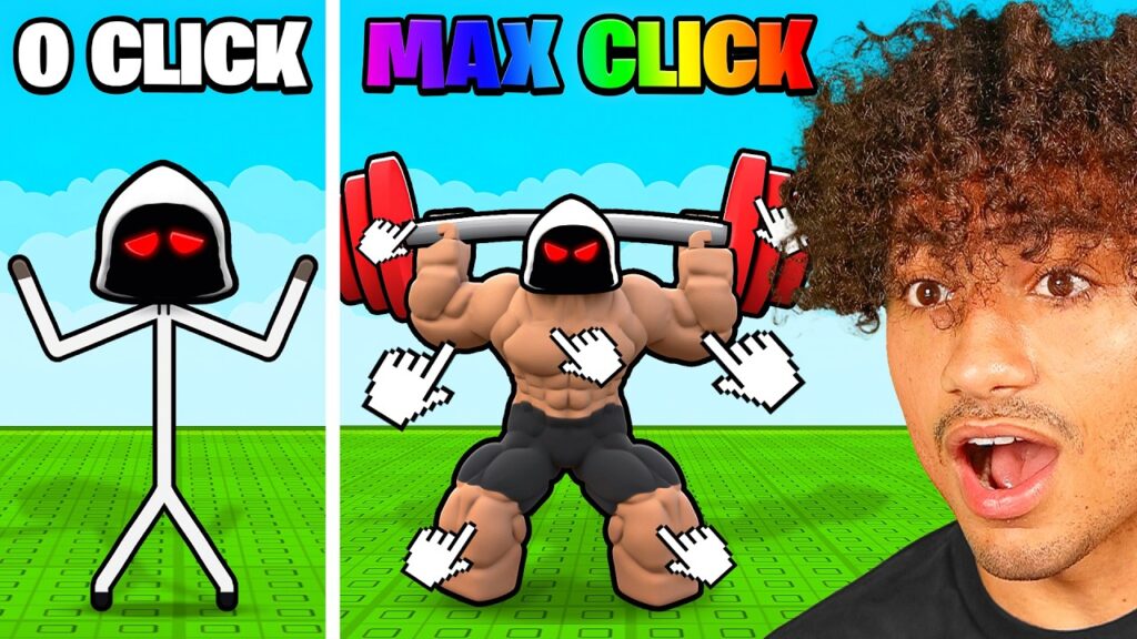 Roblox But Every Second You Get STRONGER.. Roblox But Every Second You Get STRONGER..