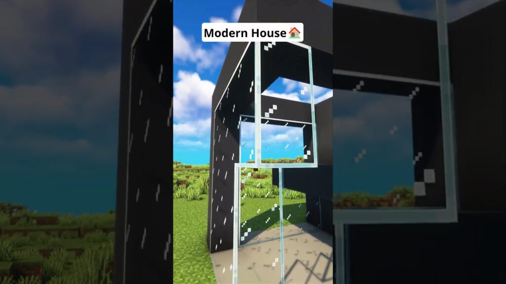 Minecraft Modern Houseš #shorts Minecraft Modern Houseš #shorts