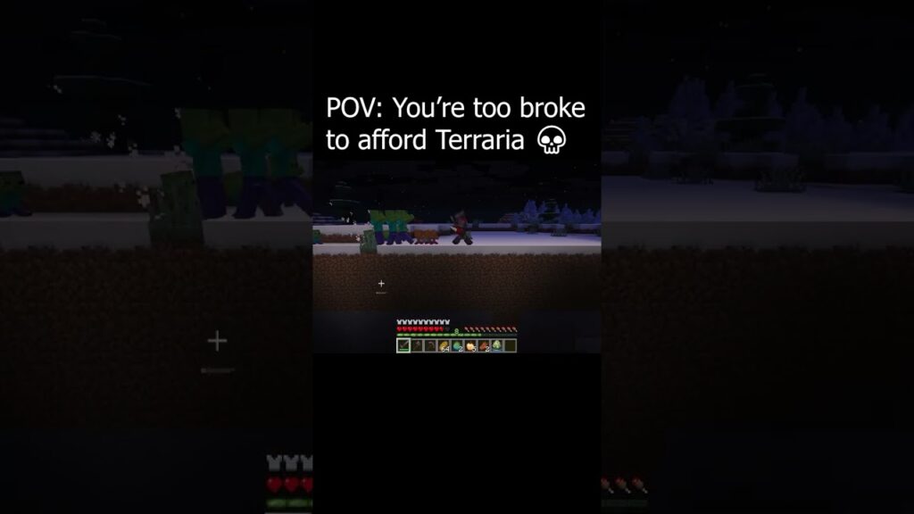 Minecraft Player Too Broke For Terraria (Hilarious!) Minecraft Player Too Broke For Terraria (Hilarious!)