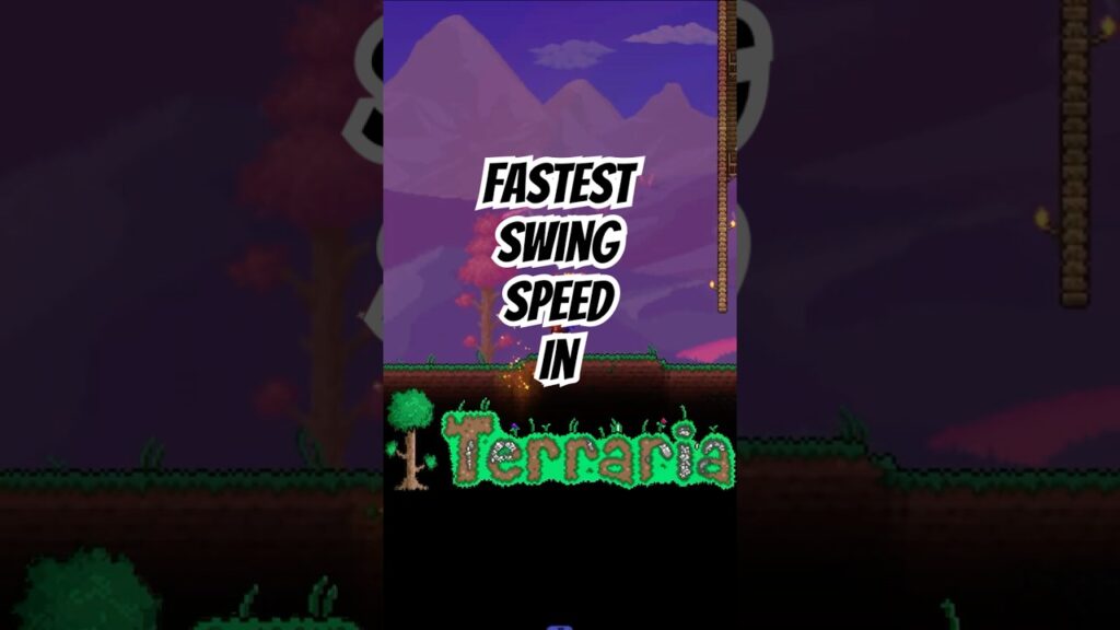 How to reach MAXIMUM Melee Speed in Terraria (+150% Attack Speed)