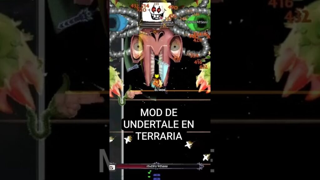EL MOD QUE TRAE A UNDERTALE A TERRARIA #terraria #terrariamobile #gaming #juegos #dia