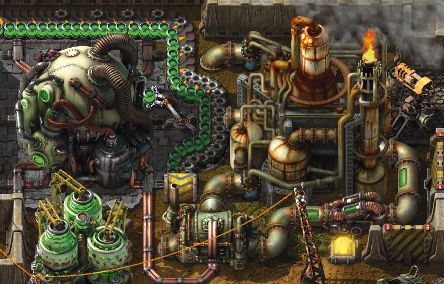 An expansion for Factorio is in development Factorio