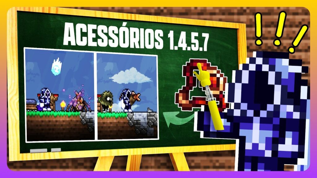 Explicando os NOVOS ACESSÓRIOS do Terraria 1.4.5.7 Explicando os NOVOS ACESSÓRIOS do Terraria 1.4.5.7
