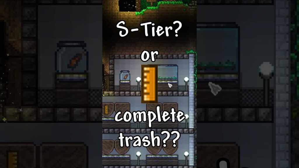 Is your favorite #terraria weapon S-TIER or COMPLETE TRASH?? #gaming #shorts