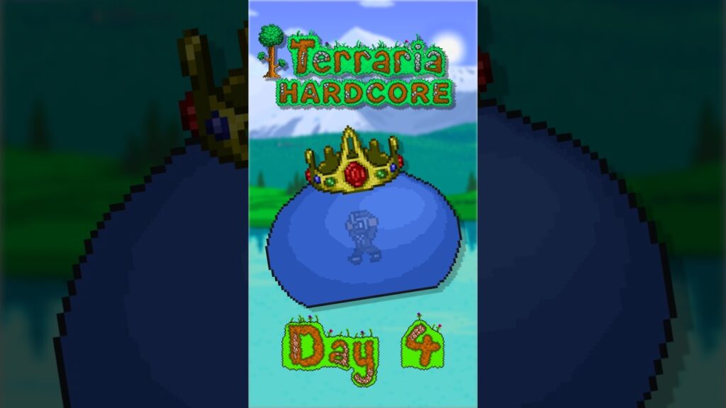 Terraria HARDCORE - Day 4 🌳⚔️