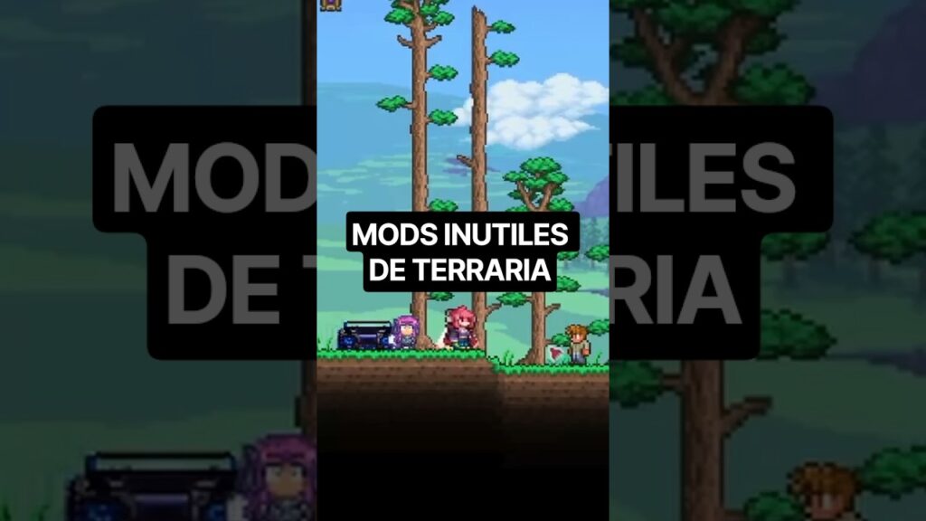 MODS INUTILES DE TERRARIA #terraria #terrariamobile #gaming #juegos #dia