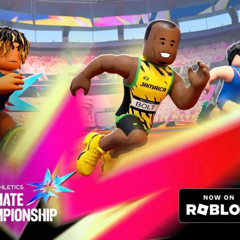 Bolt sprints into Roblox | Sports Bolt sprints into Roblox | Sports