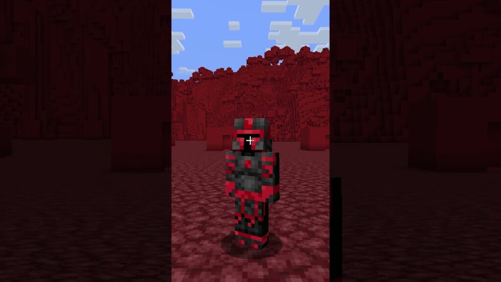 Minecraft aber ich überlebe in der Feuerwelt! #minecraft #gaming #feuerwelt #eiswelt