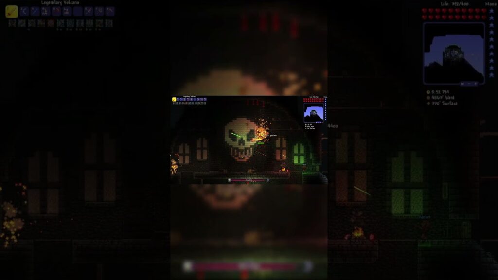 Easiest Fight In Terraria Ever!  #minecraft #gaming #trending