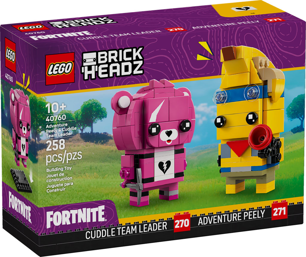 LEGO Fortnite BrickHeadz Adventure Peely & Cuddle Team Leader (40760) GWP Returns & 2X Insiders Points on Select Sets LEGO Fortnite BrickHeadz Adventure Peely & Cuddle Team Leader (40760) GWP Returns & 2X Insiders Points on Select Sets