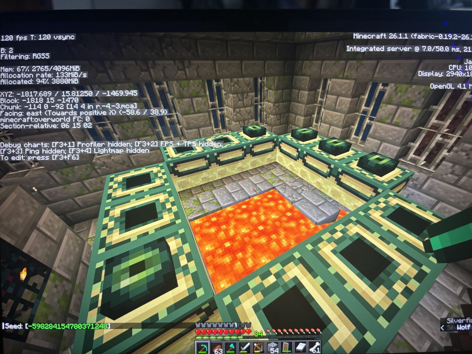 5 ender eyes naturally??