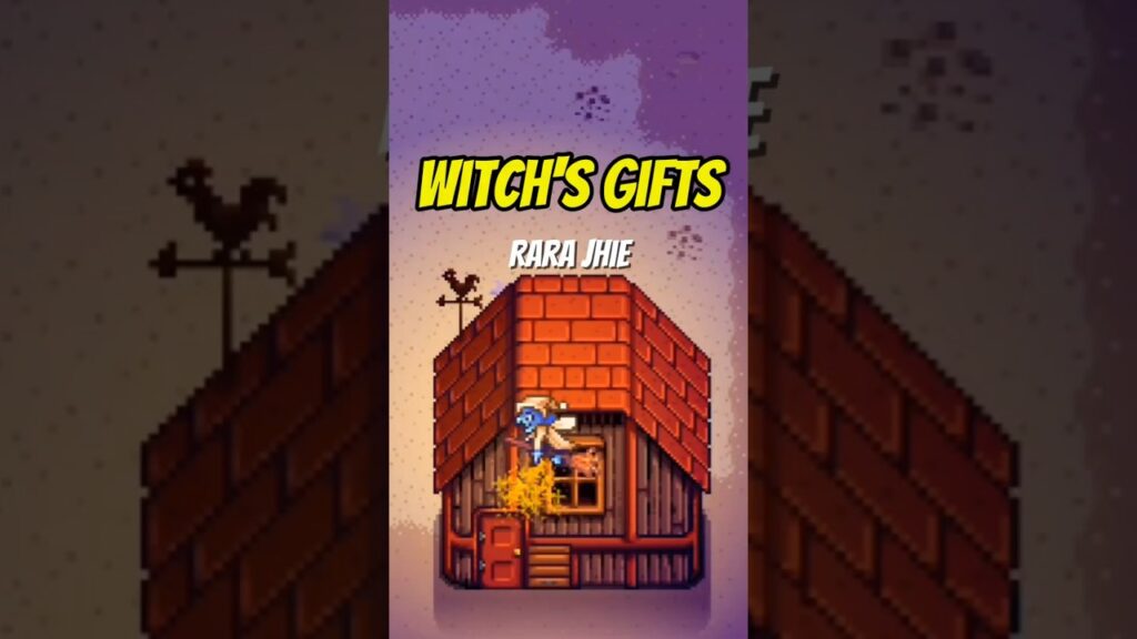 3 Shocking Gifts from the Witch in Stardew Valley #stardewvalley #shorts #games