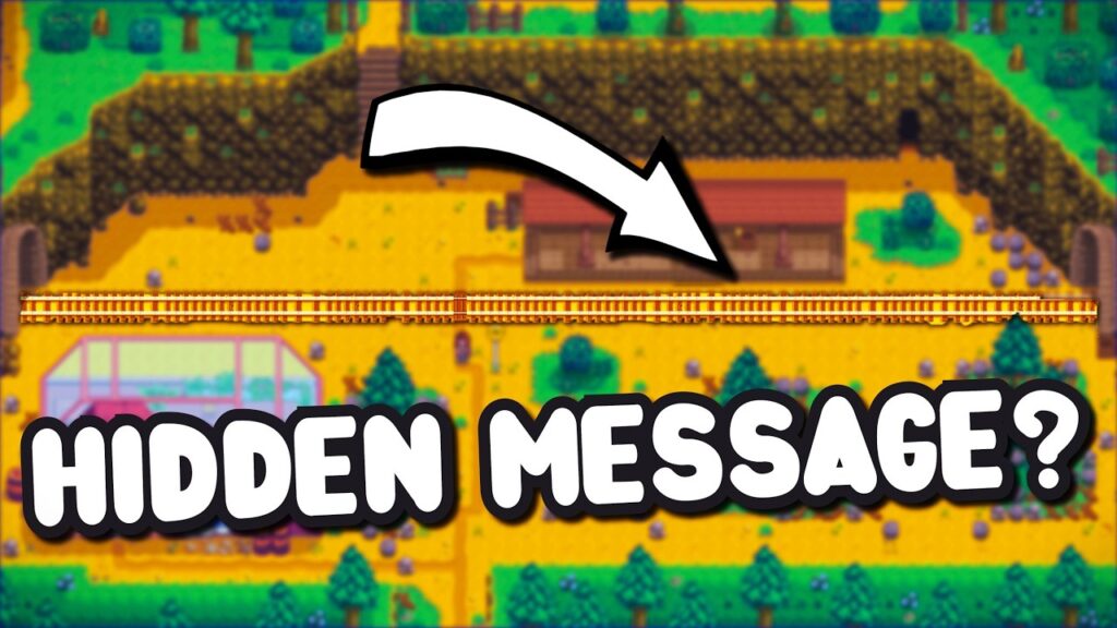 Is THIS The Stardew Valley Secret NO ONE has EVER found?! Is THIS The Stardew Valley Secret NO ONE has EVER found?!
