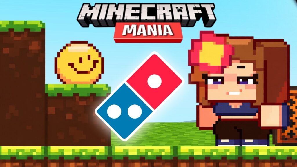 Minecraft Mania – Domino’s Pizza COLAB!!! Minecraft Mania - Domino's Pizza COLAB!!!