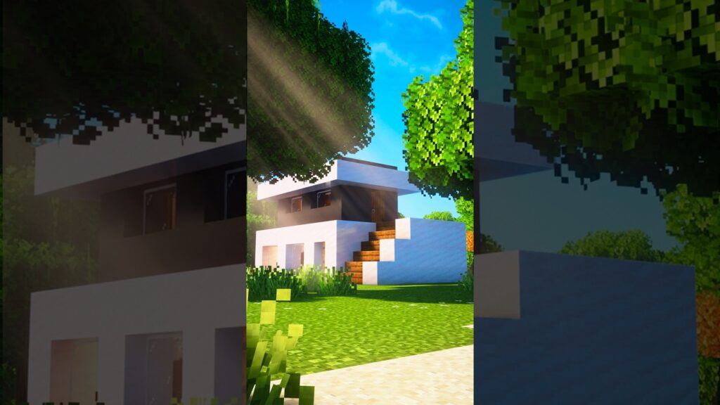 Minecraft Small Modern House….🤔 (Oh Klahoma) #minecraft #shorts Minecraft Small Modern House....🤔 (Oh Klahoma) #minecraft #shorts
