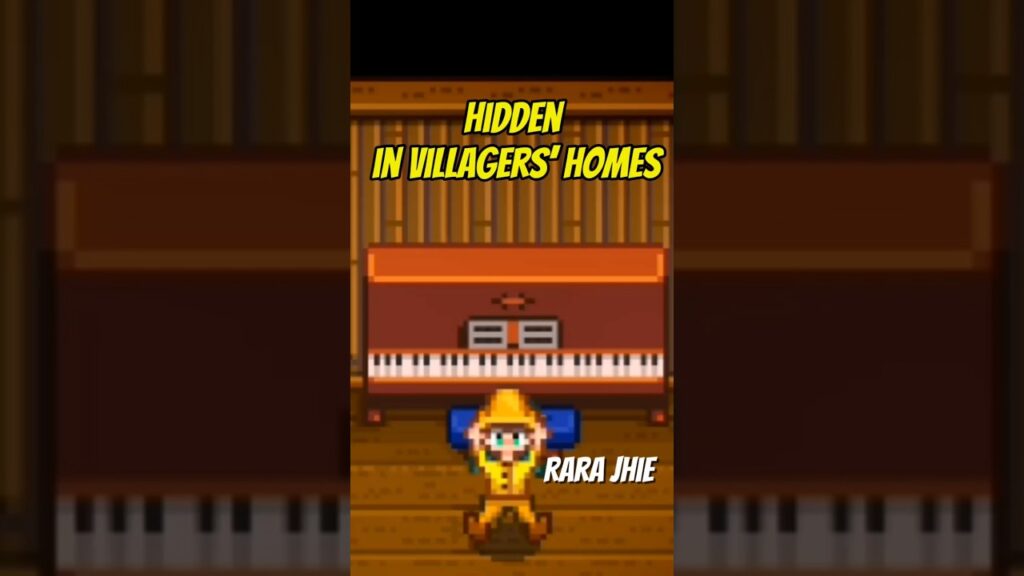 4 Hidden Things in Villagers’ Houses in Stardew Valley #stardewvalley #shorts #games