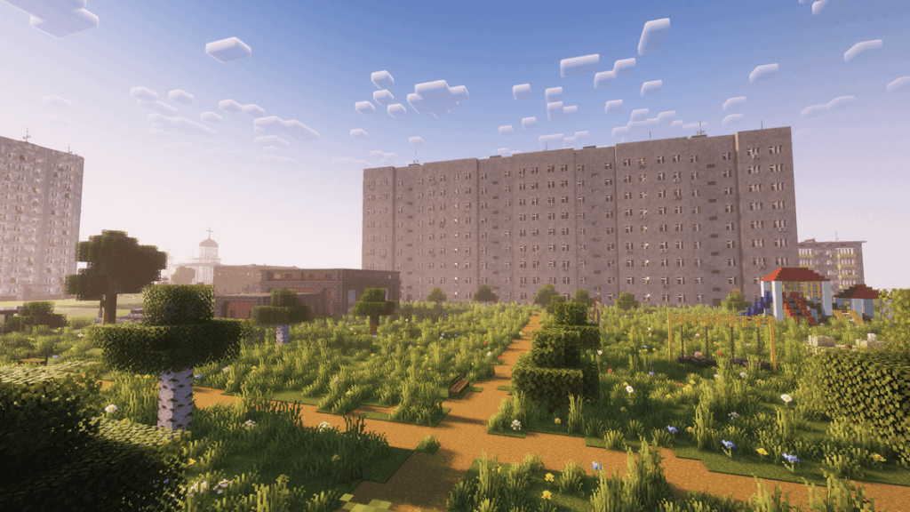 I'm building a post-Soviet city.