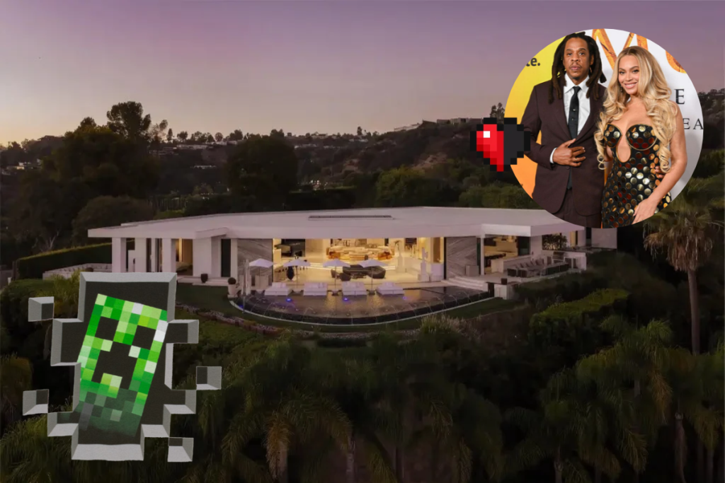 In 2014, Minecraft creator Markus Persson outbid Jay-Z and Beyoncé to buy his 22,300-sq-ft Beverly Hills mansion for $70 million; now, it is back on the market for the same price