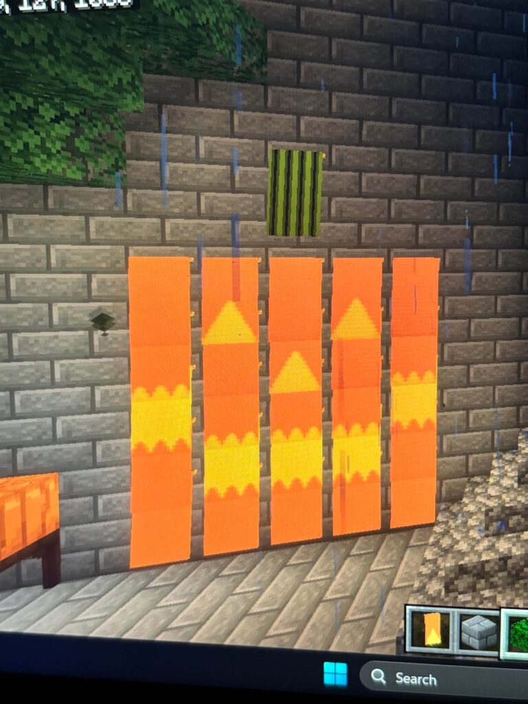 Simple Halloween decoration